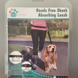 Hands-Free Shock Absorbing Dog Leash - Black